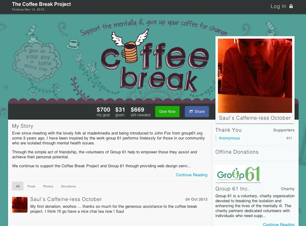 Coffee break