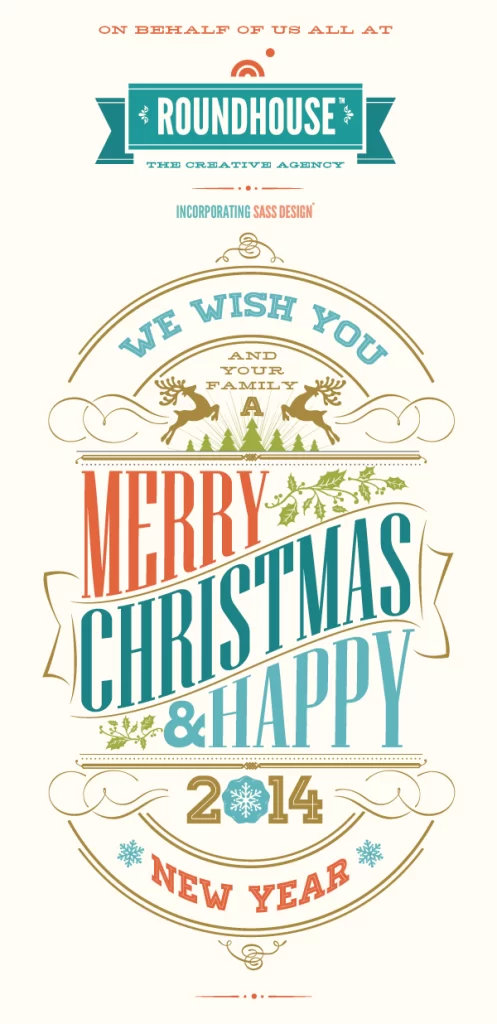 Merry Christmas & from Roundhouse Creative