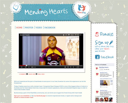 Mending Hearts Website