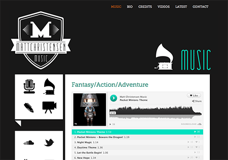 Matt Christensen Website Launch